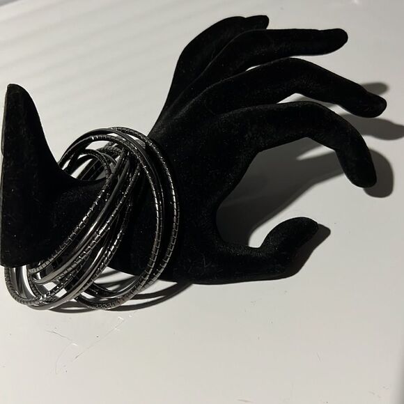 Bundle Sale 3 for $15 | Connected Bangle Bracelets | For Small Hand - Picture 1 of 8